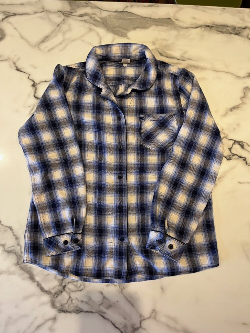 Duluth Trading Company. Free Swingin' Flannel Pajama Set Medium - Picture 9 of 16